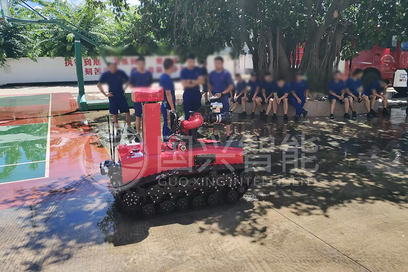 湛江某消防隊驗收、培訓(xùn)完成